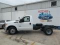 2013 Oxford White Ford F350 Super Duty XL Regular Cab Dually Chassis  photo #3