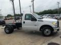 2013 Oxford White Ford F350 Super Duty XL Regular Cab Dually Chassis  photo #7