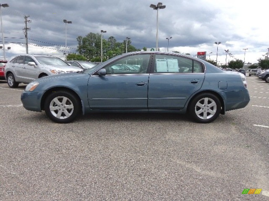 2002 Altima 2.5 S - Opal Blue Metallic / Charcoal Black photo #3