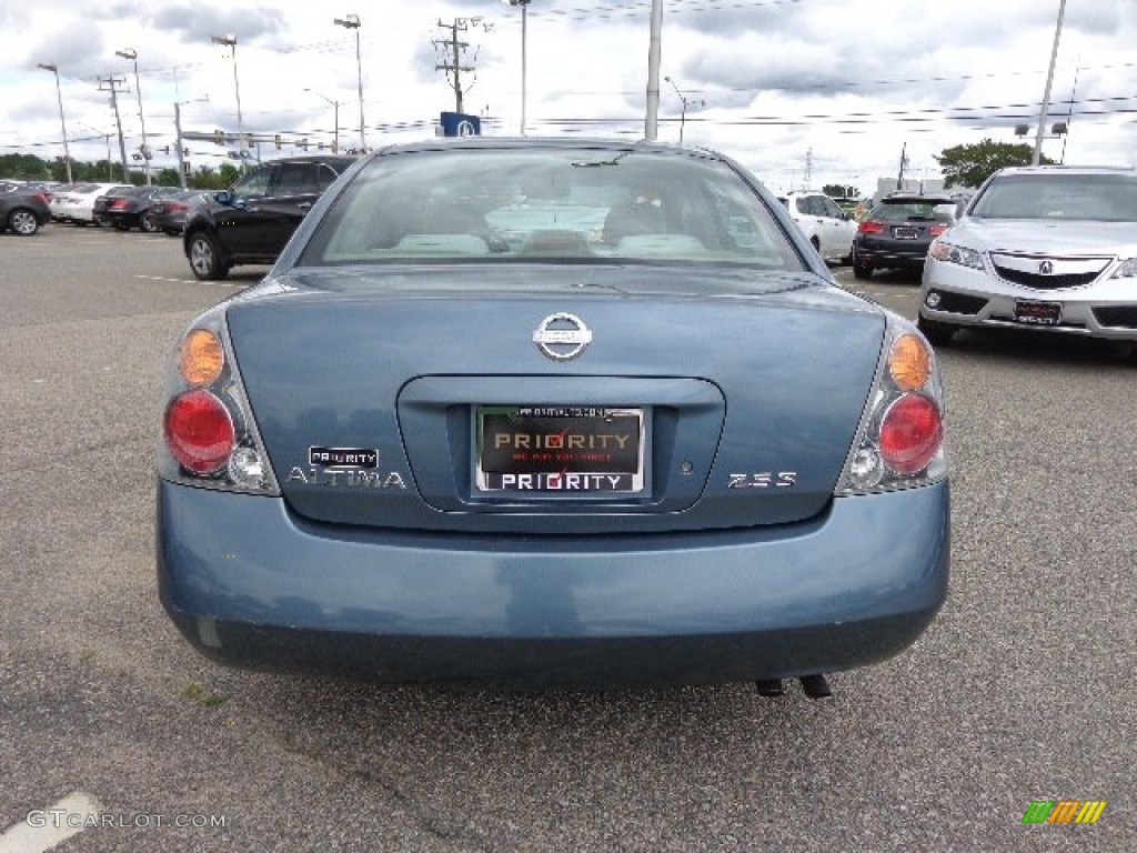 2002 Altima 2.5 S - Opal Blue Metallic / Charcoal Black photo #5