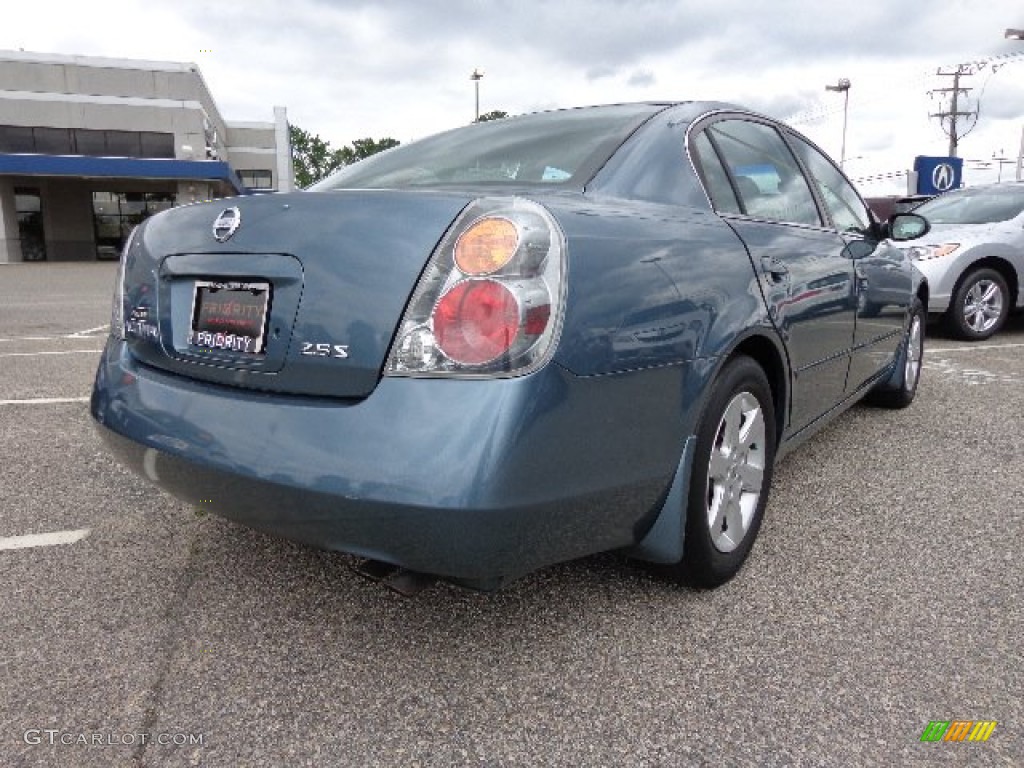 2002 Altima 2.5 S - Opal Blue Metallic / Charcoal Black photo #6