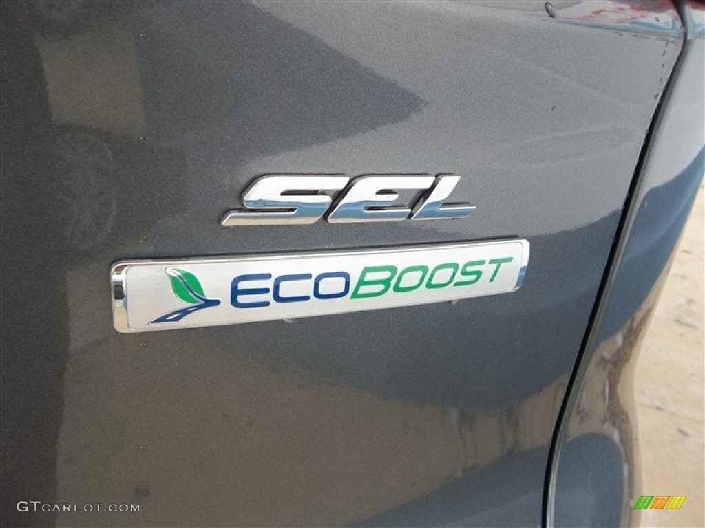 2013 Escape SEL 1.6L EcoBoost - Sterling Gray Metallic / Charcoal Black photo #6