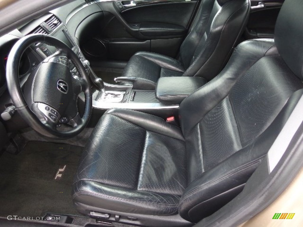 Ebony Interior 2004 Acura TL 3.2 Photo #82355482