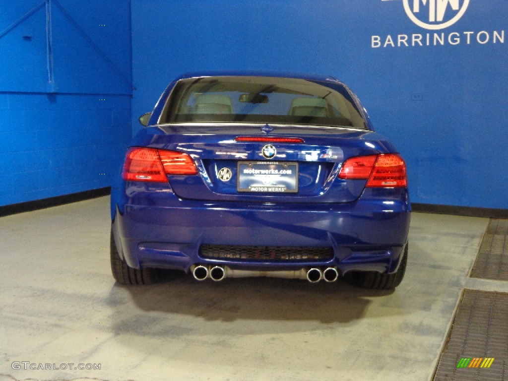 2011 M3 Convertible - Interlagos Blue Metallic / Silver Novillo Leather photo #17