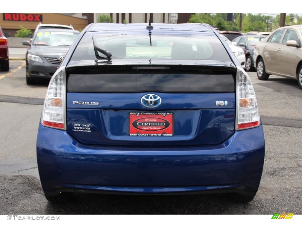 2010 Prius Hybrid IV - Blue Ribbon Metallic / Misty Gray photo #5