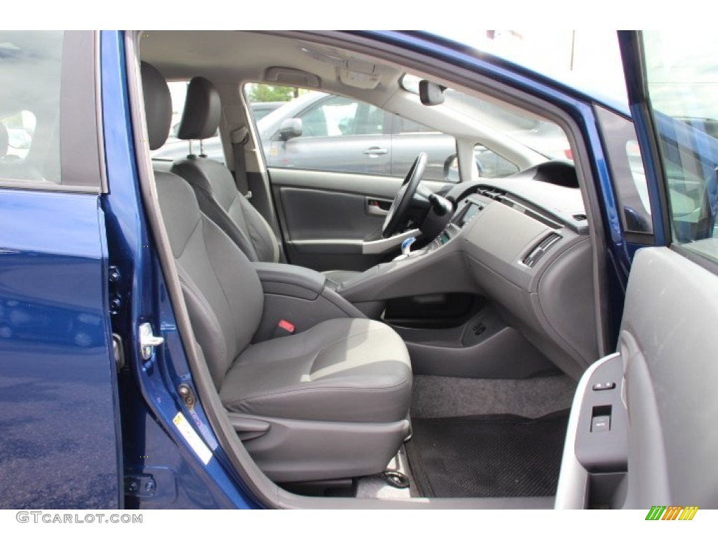 2010 Prius Hybrid IV - Blue Ribbon Metallic / Misty Gray photo #9