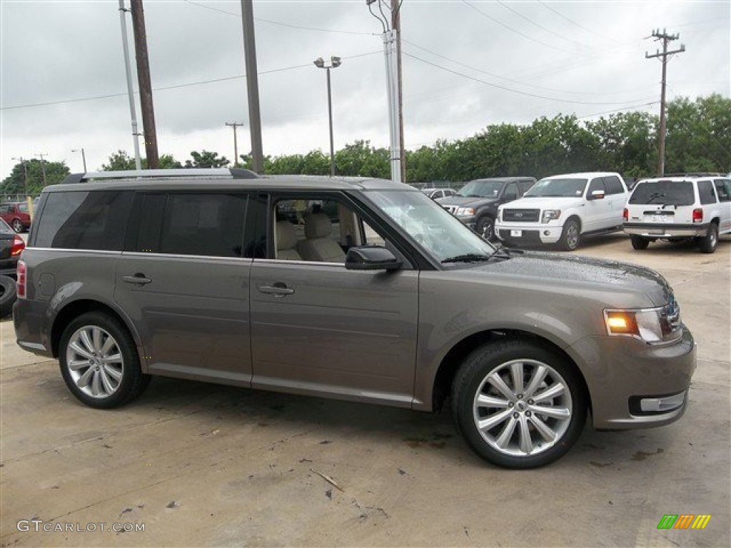 Mineral Gray 2014 Ford Flex SEL Exterior Photo #82356485