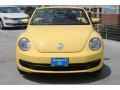 2013 Yellow Rush Volkswagen Beetle 2.5L Convertible  photo #2
