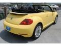2013 Yellow Rush Volkswagen Beetle 2.5L Convertible  photo #8
