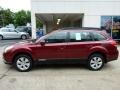 2012 Ruby Red Pearl Subaru Outback 2.5i  photo #2