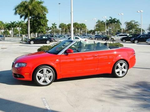 2008 Audi A4 2.0T S-Line Cabriolet Data, Info and Specs