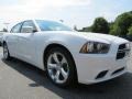 2013 Ivory Pearl Dodge Charger SE  photo #4