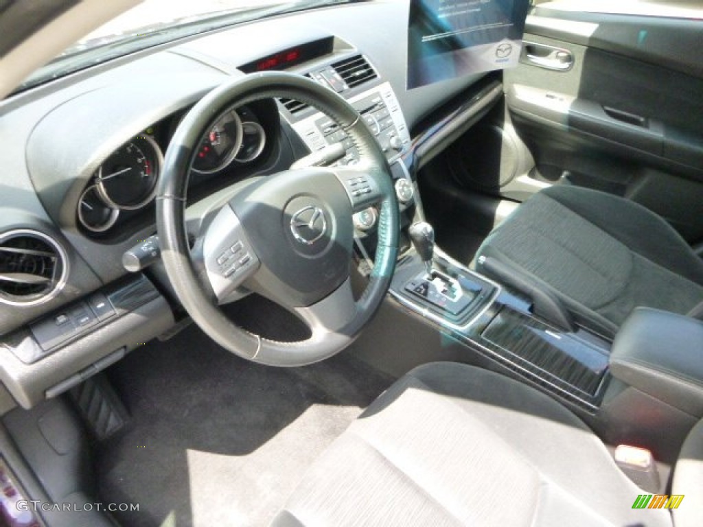 2010 MAZDA6 i Touring Sedan - Black Cherry Metallic / Black photo #20