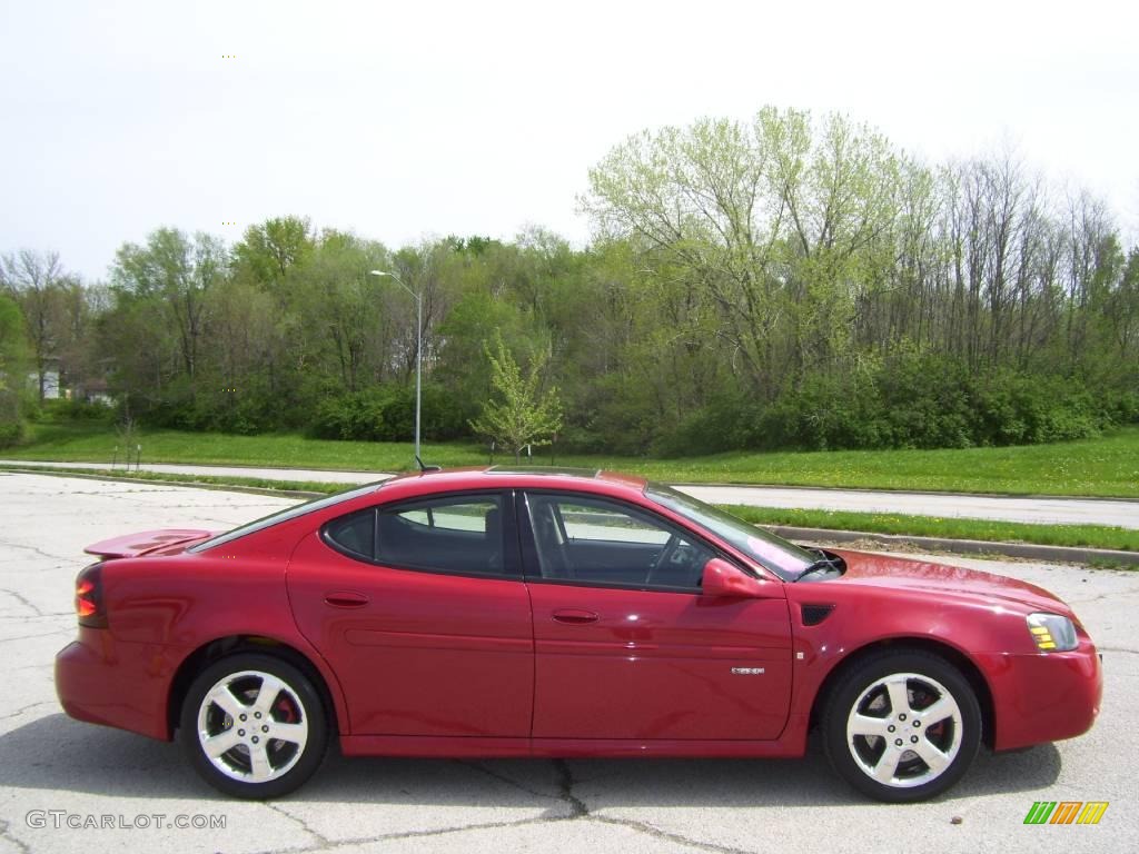 2008 Grand Prix GXP Sedan - Crimson Red / Ebony photo #1