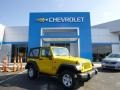 Detonator Yellow - Wrangler X 4x4 Photo No. 1