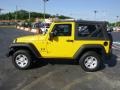  2009 Wrangler X 4x4 Detonator Yellow
