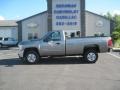 Graystone Metallic - Silverado 2500HD LT Regular Cab 4x4 Photo No. 1