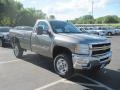 Graystone Metallic - Silverado 2500HD LT Regular Cab 4x4 Photo No. 2