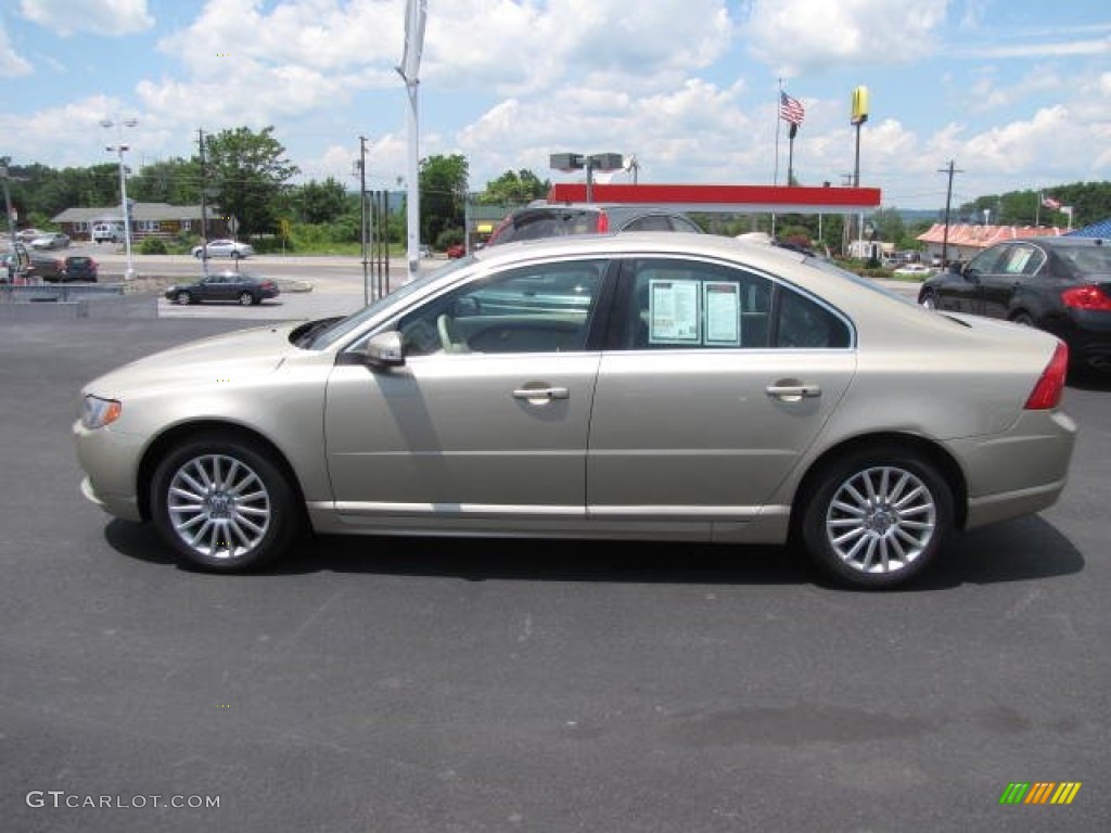 2007 S80 3.2 - Shimmer Gold Metallic / Sandstone Beige photo #8
