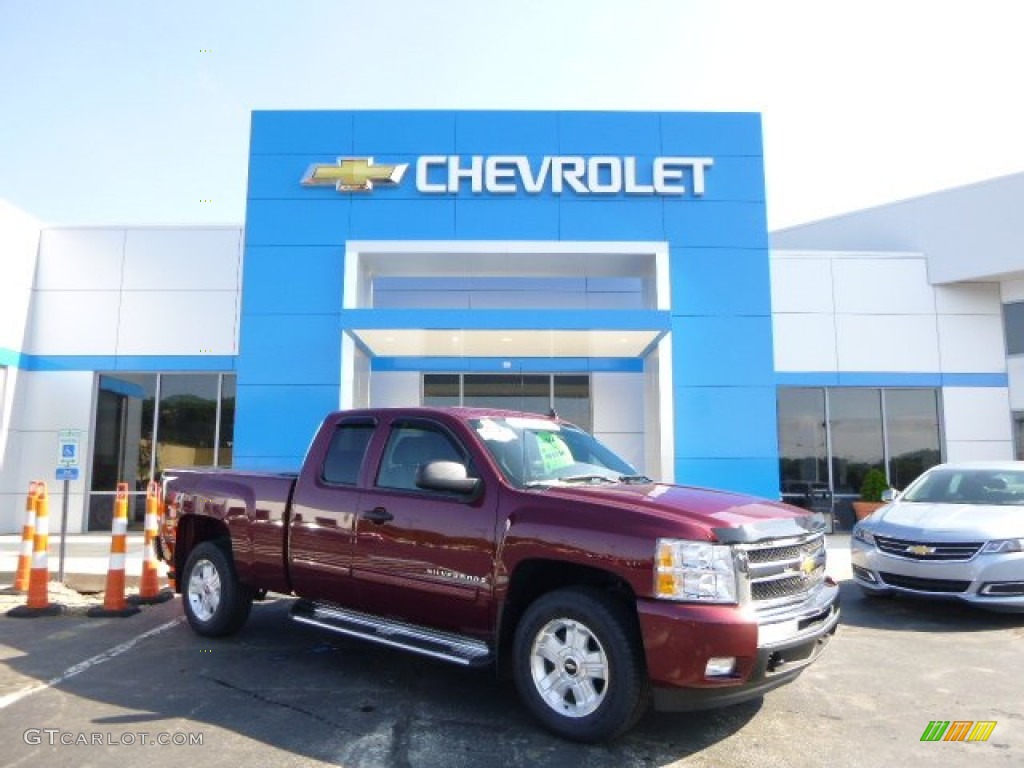 Deep Ruby Red Metallic Chevrolet Silverado 1500