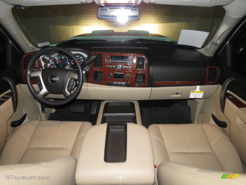 2011 Silverado 1500 LT Crew Cab - White Diamond Tricoat / Light Cashmere/Ebony photo #16