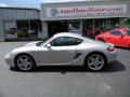 2008 Arctic Silver Metallic Porsche Cayman S  photo #2