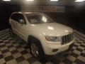 Stone White 2012 Jeep Grand Cherokee Limited 4x4