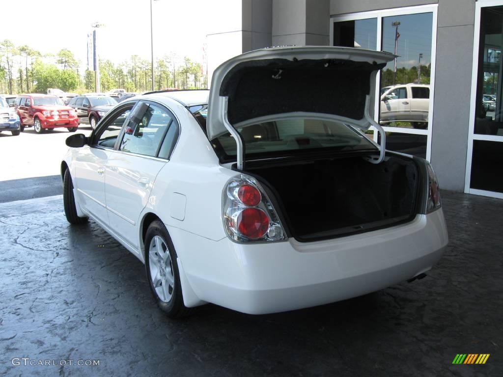 2006 Altima 2.5 S Special Edition - Satin White Pearl / Blond photo #10