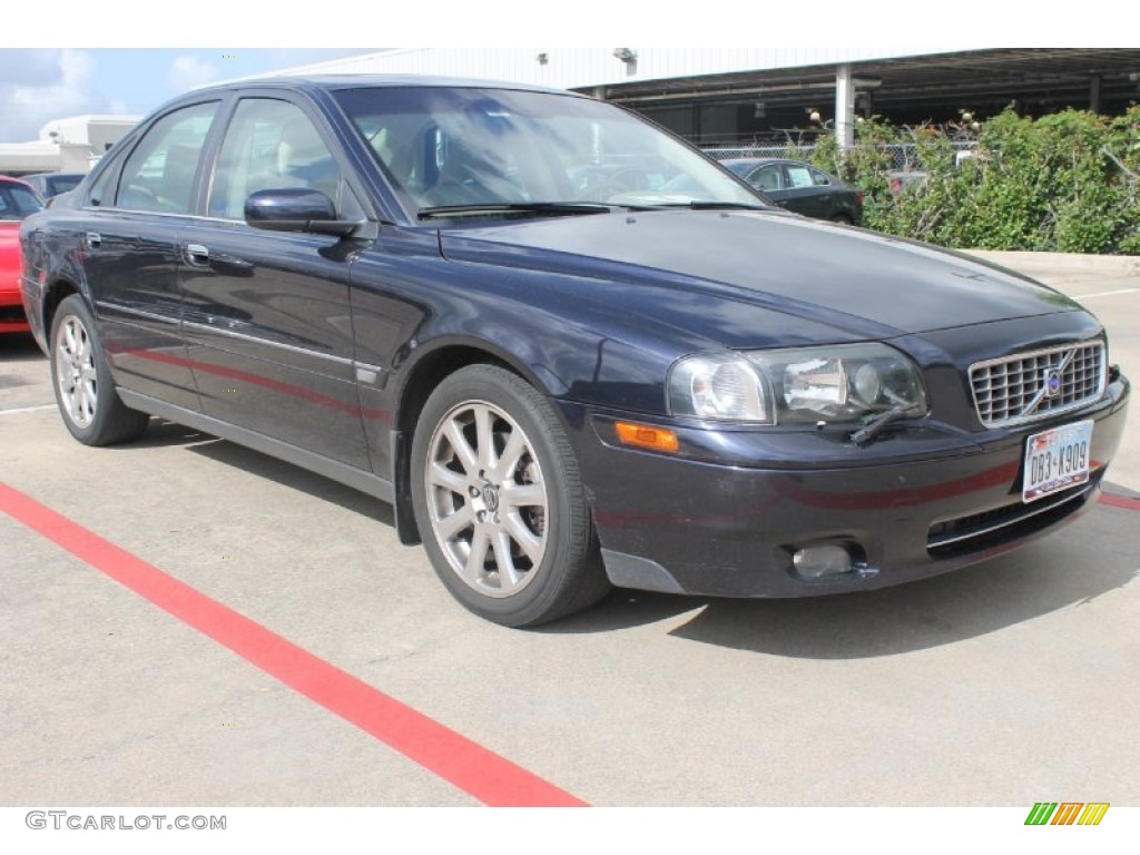 2005 S80 2.5T - Magic Blue Metallic / Light Taupe photo #1