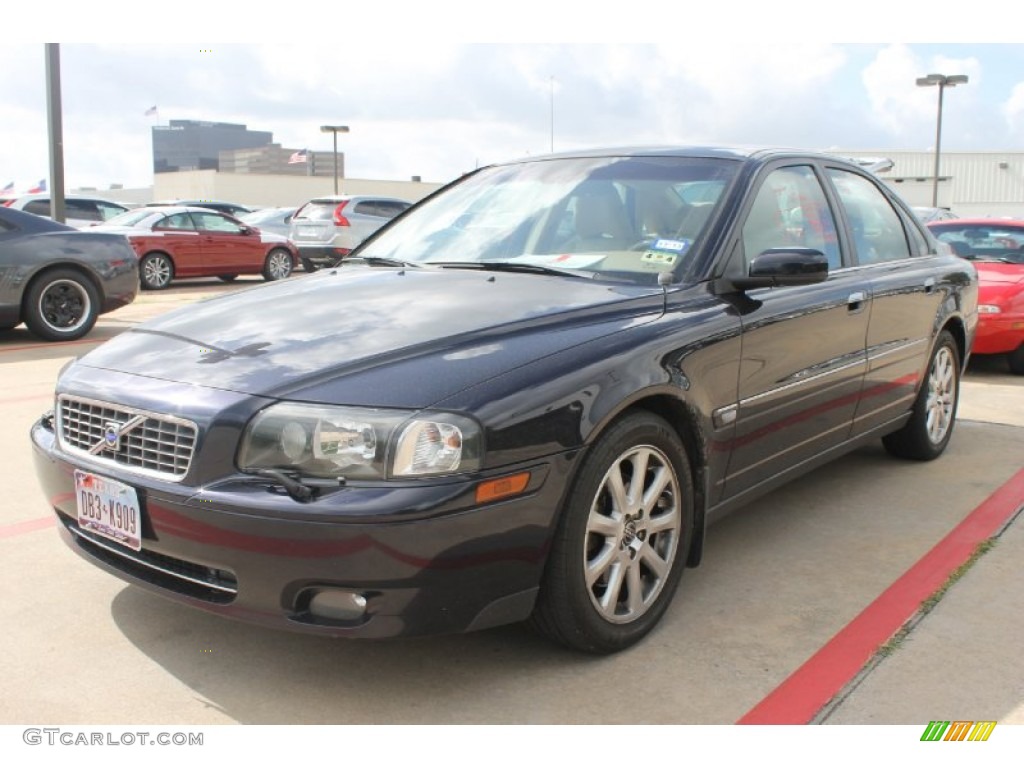 2005 S80 2.5T - Magic Blue Metallic / Light Taupe photo #3