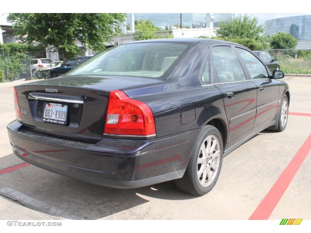 2005 S80 2.5T - Magic Blue Metallic / Light Taupe photo #8