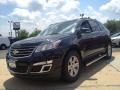 2013 Black Granite Metallic Chevrolet Traverse LT AWD  photo #1