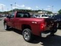 Deep Ruby Metallic - Silverado 2500HD WT Regular Cab 4x4 Photo No. 6