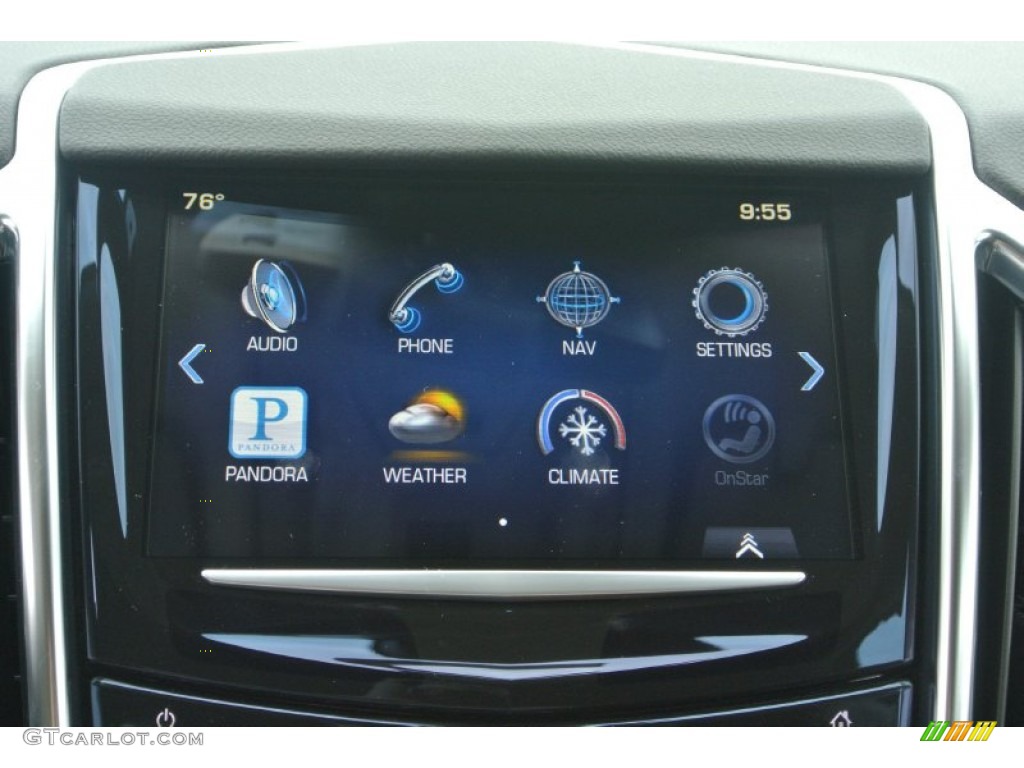 2013 SRX Luxury FWD - Glacier Blue Metallic / Ebony/Ebony photo #14