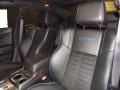 2013 Dodge Charger Daytona Edition Black/Blue Interior Front Seat Photo
