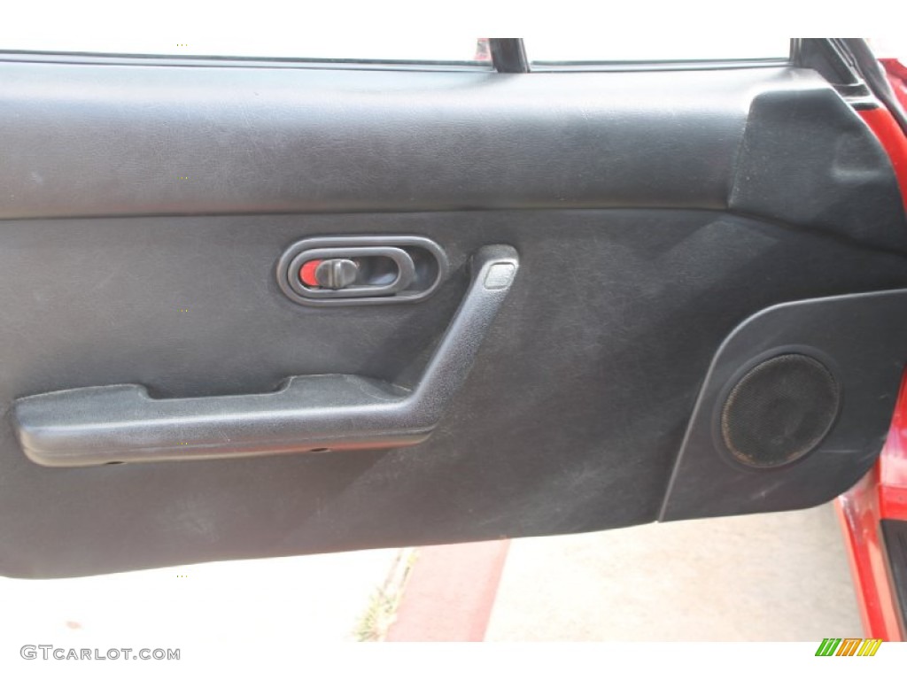 1990 Mazda MX-5 Miata Roadster Black Door Panel Photo #82367215