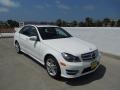 2013 Polar White Mercedes-Benz C 350 Sport  photo #1