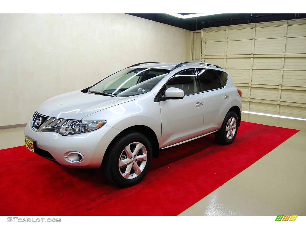 2009 Murano S - Brilliant Silver Metallic / Black photo #3