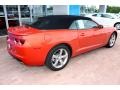 Inferno Orange Metallic - Camaro LT Convertible Photo No. 12