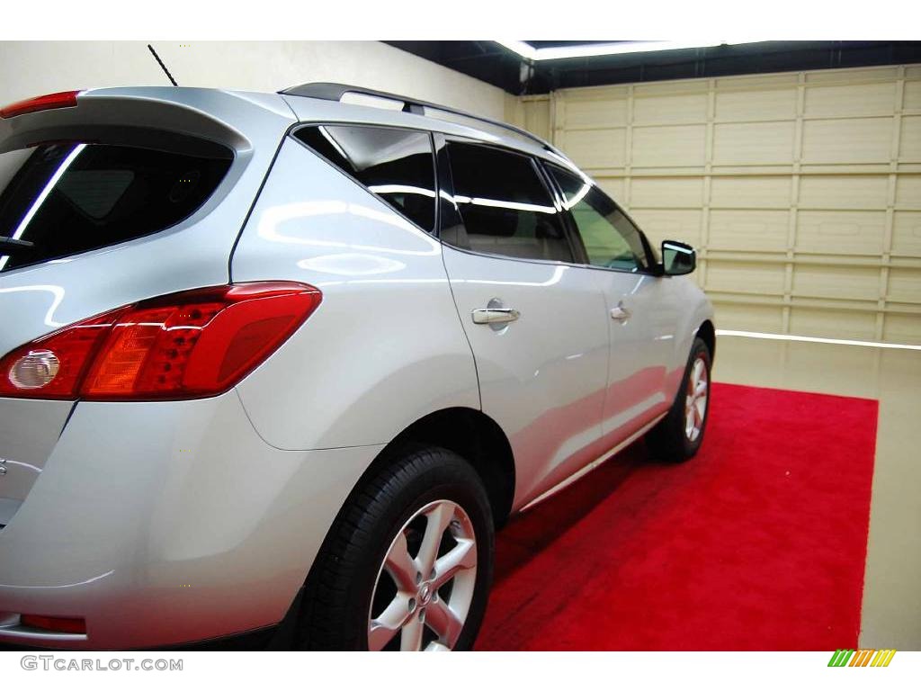 2009 Murano S - Brilliant Silver Metallic / Black photo #7