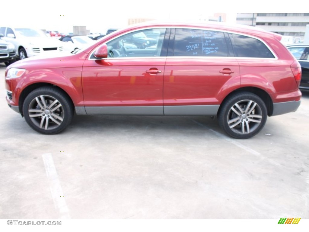 Garnet Red Pearl Effect 2009 Audi Q7 4.2 Prestige quattro Exterior Photo #82368438