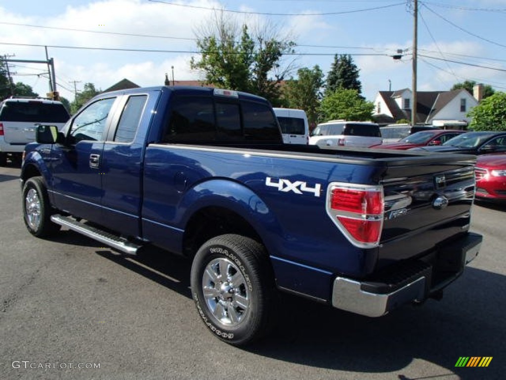 Dark Blue Pearl Metallic 2011 Ford F150 XLT SuperCab 4x4 Exterior Photo #82369577