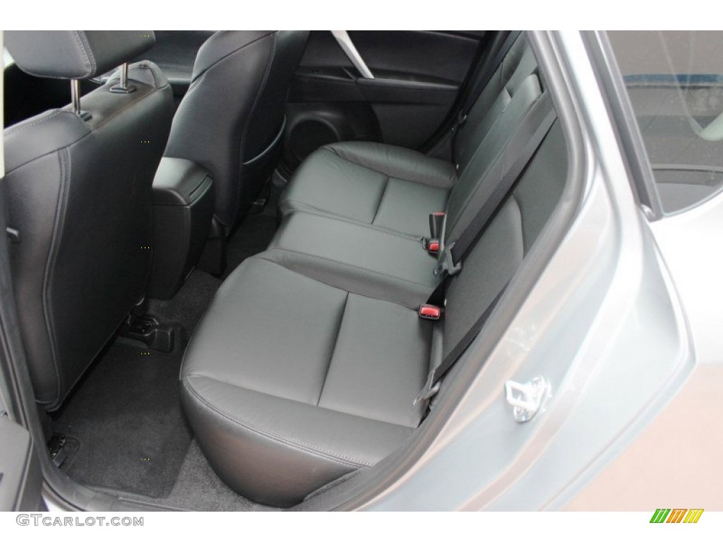 Black Interior 2013 Mazda MAZDA3 i Grand Touring 5 Door Photo #82370025