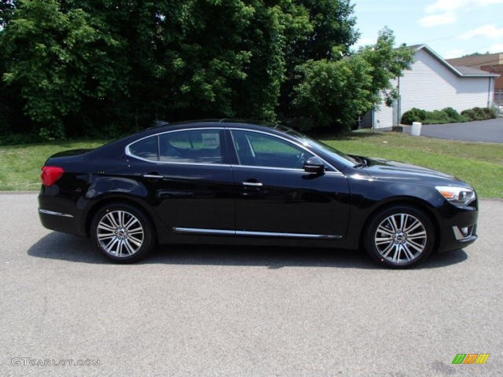 Aurora Black 2014 Kia Cadenza Premium Exterior Photo #82370176
