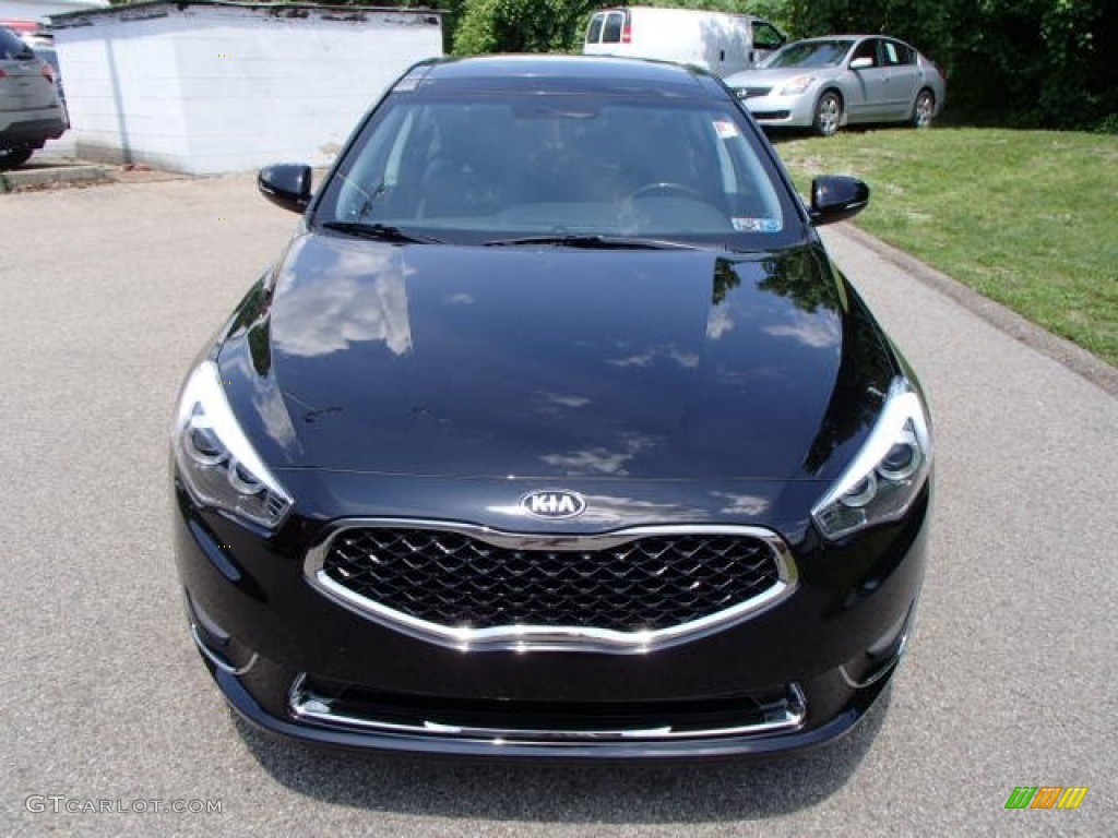Aurora Black 2014 Kia Cadenza Premium Exterior Photo #82370221