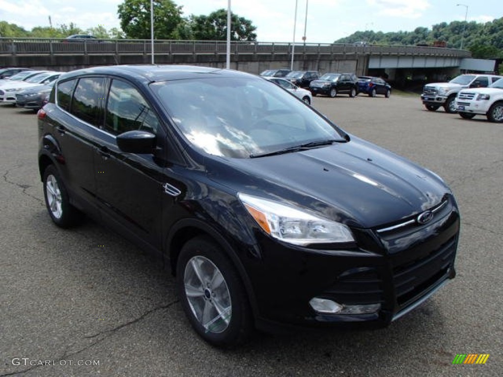 Tuxedo Black 2014 Ford Escape SE 1.6L EcoBoost 4WD Exterior Photo #82371115