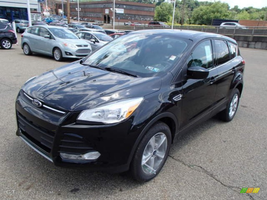 Tuxedo Black 2014 Ford Escape SE 1.6L EcoBoost 4WD Exterior Photo #82371155