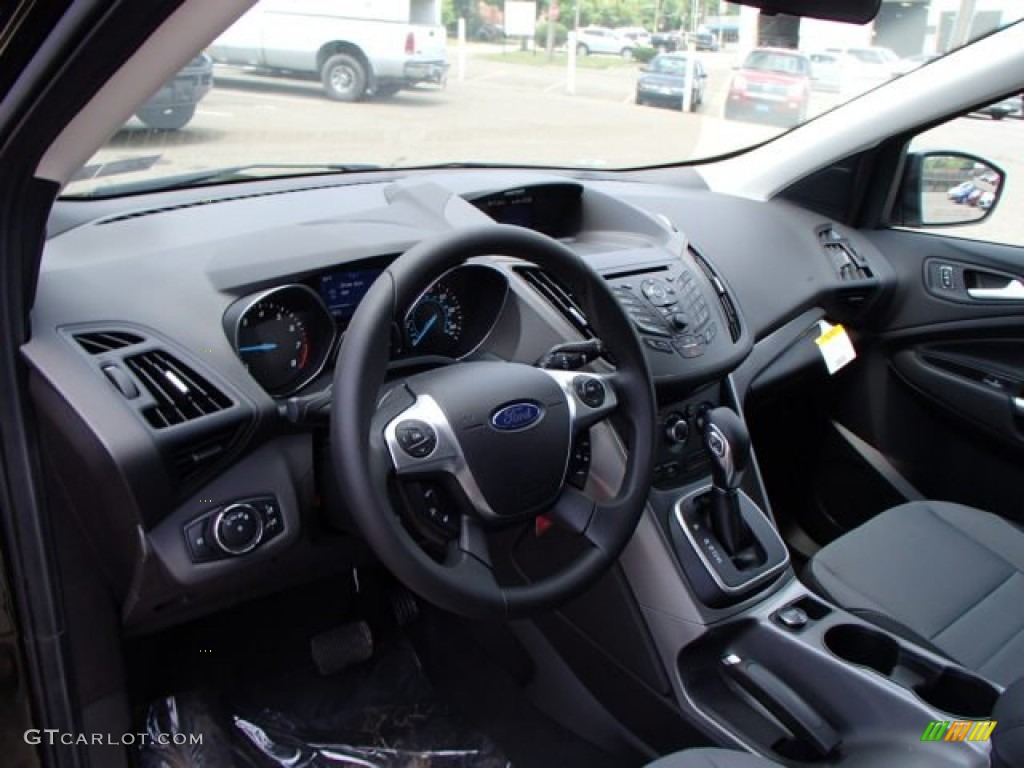 2014 Ford Escape SE 1.6L EcoBoost 4WD Charcoal Black Dashboard Photo #82371278