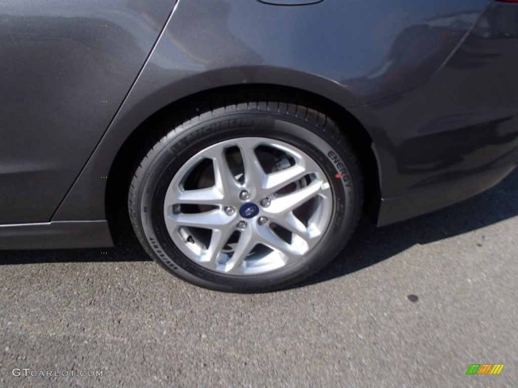 2013 Fusion SE - Sterling Gray Metallic / Charcoal Black photo #9