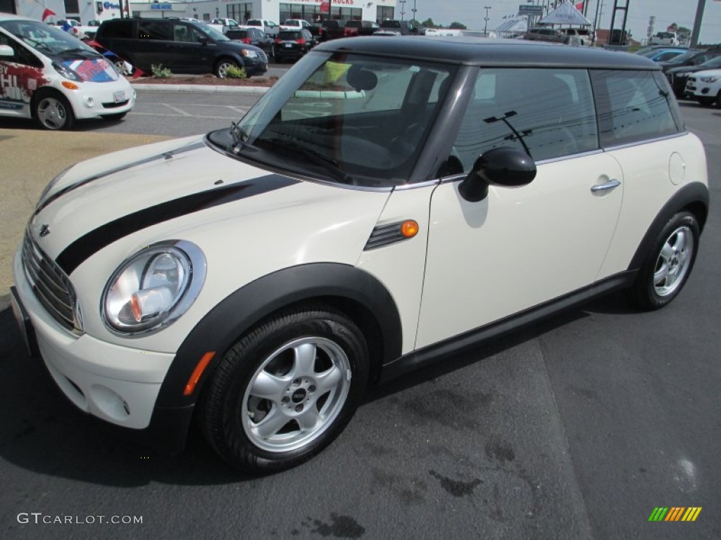 Pepper White 2009 Mini Cooper Hardtop Exterior Photo #82372057